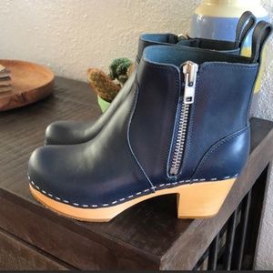 Swedish Hasbeens a stylish clog ankle boot